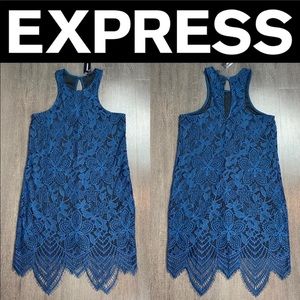 NWT Express Floral Lace Dress size xs